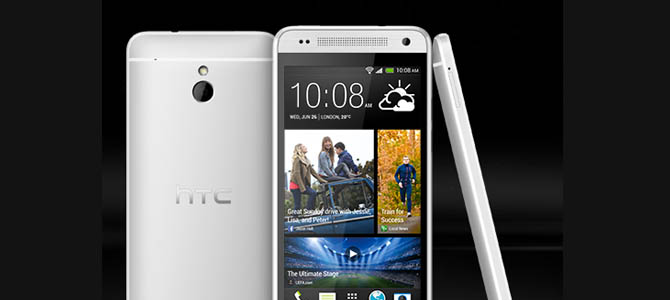 HTC mengumumkan ponsel HTC One Mini dengan layar 4,3″