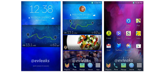Ini dia penampakan Touch Wiz UI di Samsung Galaxy S5 nanti