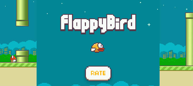 Flappy Bird game sederhana yang membuat anda kecanduan